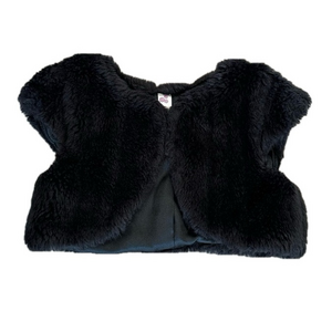 3/20$ faux fur toddler vest size 4T/5T